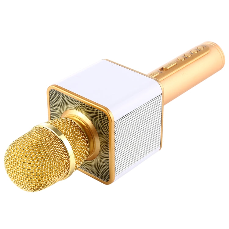 SDRD SD-08 Double Speakers High Sound Quality Handheld KTV Karaoke Recording Bluetooth Wireless Condenser Microphone(Gold) - Consumer Electronics by buy2fix | Online Shopping UK | buy2fix