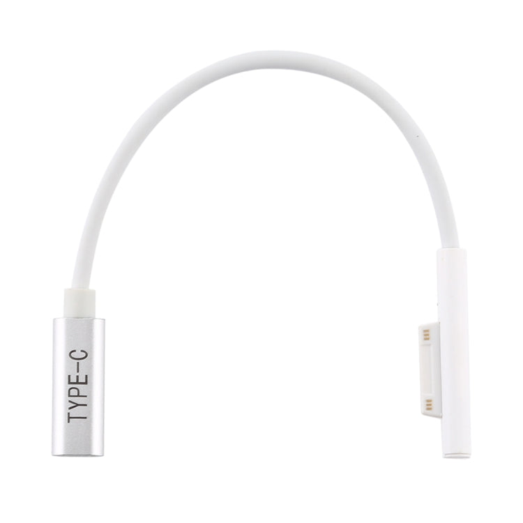 Pro 6 / 5 to USB-C / Type-C Female Interfaces Power Adapter Charger Cable(White) - Power Cord by buy2fix | Online Shopping UK | buy2fix