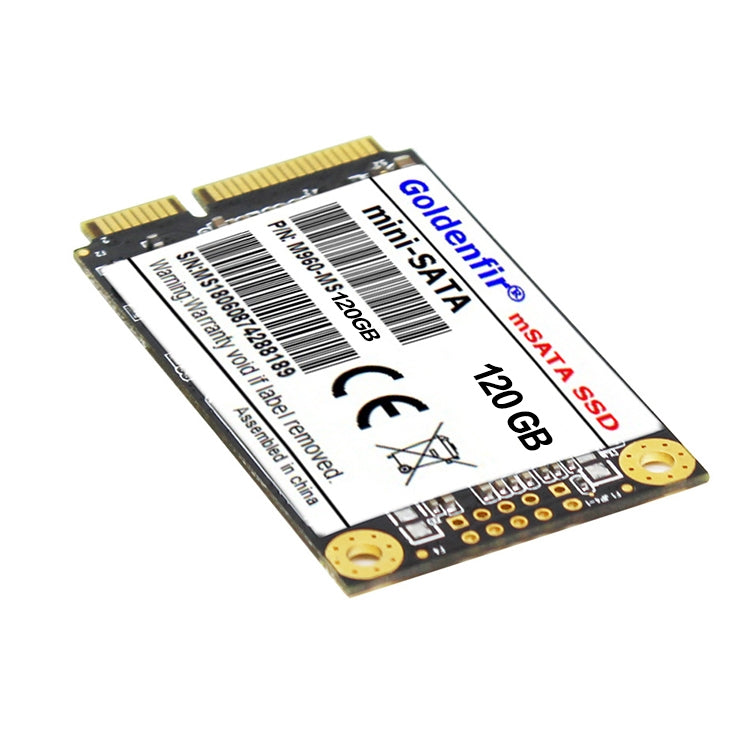 Goldenfir 1.8 inch Mini SATA Solid State Drive, Flash Architecture: TLC, Capacity: 120GB - External Solid State Drives by Goldenfir | Online Shopping UK | buy2fix