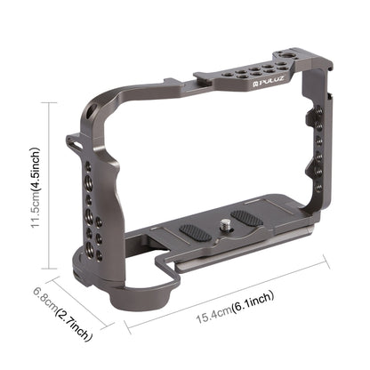 PULUZ Video Camera Cage Stabilizer for Canon EOS R5 / EOS R6, without Handle(Bronze) - Camera Accessories by PULUZ | Online Shopping UK | buy2fix
