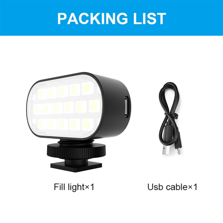 PULUZ Live Broadcast Video RGB LED Light Photography Beauty Selfie Fill Light(Black) - Consumer Electronics by PULUZ | Online Shopping UK | buy2fix