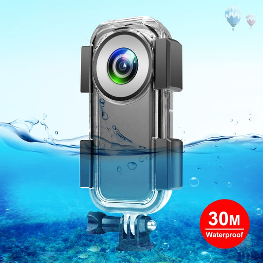 PULUZ 30m Underwater Waterproof Housing Case for Insta360 ONE X2(Transparent) - Case & Bags by PULUZ | Online Shopping UK | buy2fix