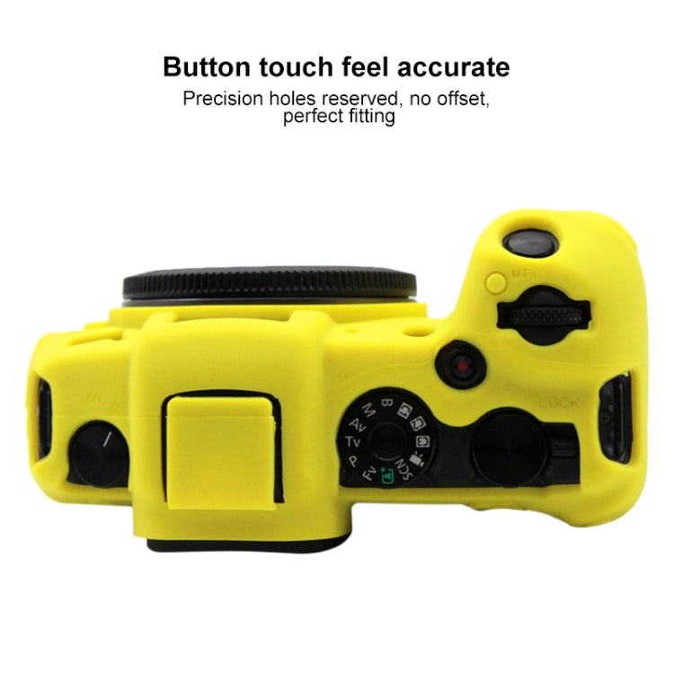 PULUZ Soft Silicone Protective Case for Canon EOS RP(Yellow) - Protective Case by PULUZ | Online Shopping UK | buy2fix