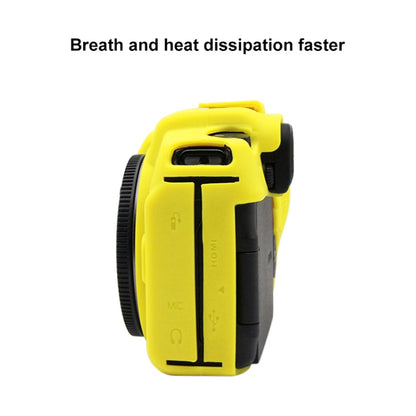 PULUZ Soft Silicone Protective Case for Canon EOS RP(Yellow) - Protective Case by PULUZ | Online Shopping UK | buy2fix