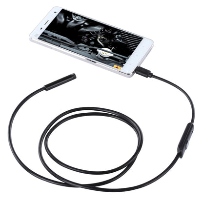 Waterproof Micro USB Endoscope Snake Tube Inspection Camera with 6 LED for OTG Android Phone, Length: 1m, Lens Diameter: 7mm - Consumer Electronics by buy2fix | Online Shopping UK | buy2fix