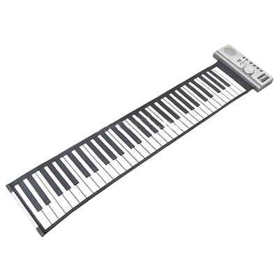 Datopal 61 Key Roll Up Soft Keyboard Piano MIDI - Keyboard Instruments by buy2fix | Online Shopping UK | buy2fix