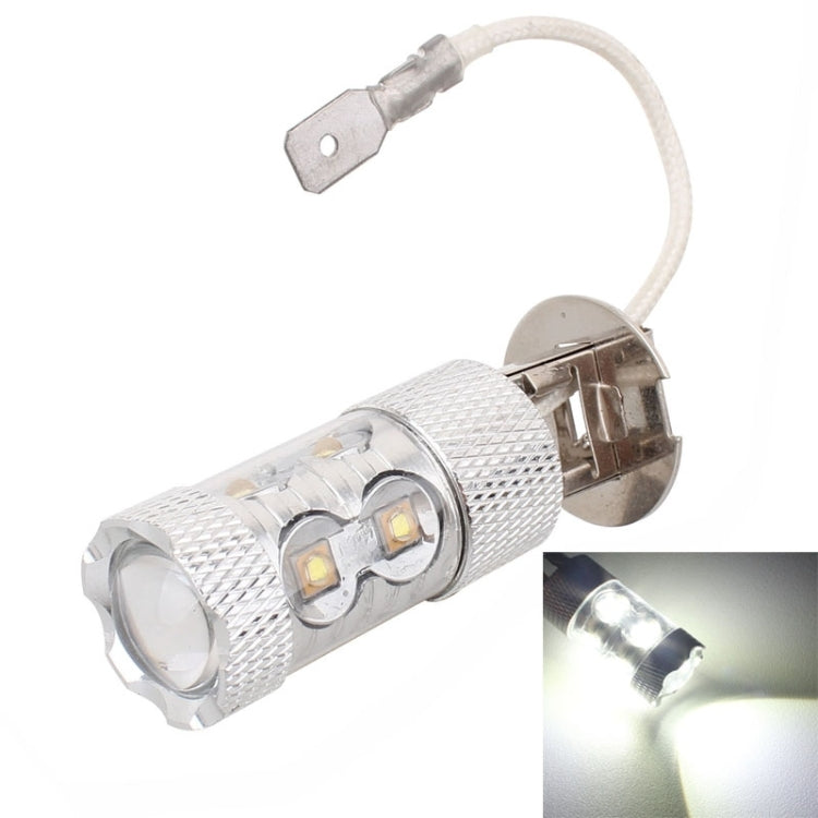 H3 50W 750LM 6500K White Light 10-3535-LEDs Car Foglight , Constant Current , DC12-24V - In Car by buy2fix | Online Shopping UK | buy2fix