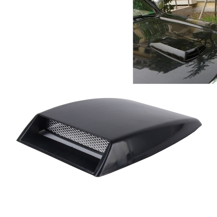 Car Turbo Style Air Intake Bonnet Scoop for Car Decoration(Black) - Decorative Sticker by buy2fix | Online Shopping UK | buy2fix