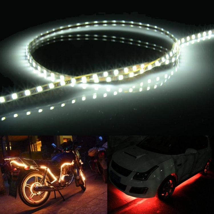 5 PCS Normally-on Style 45 LED 3528 SMD Waterproof Flexible Car Strip Light for Car Decoration, DC 12V, Length: 45cm - In Car by buy2fix | Online Shopping UK | buy2fix