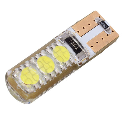 10 PCS T10 3W 300LM Silicone 6 LED SMD 5050 Car Clearance Lights Lamp, DC 12V - In Car by buy2fix | Online Shopping UK | buy2fix