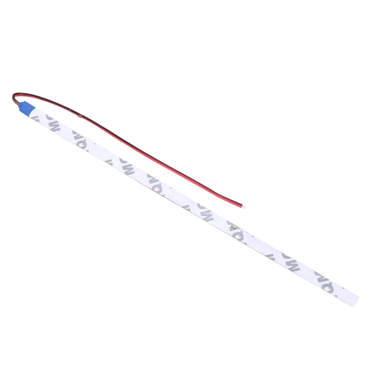 10 PCS 30cm 15 LED Waterproof Flexible Car Strip Light, DC 12V(Red Light) - In Car by buy2fix | Online Shopping UK | buy2fix