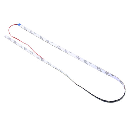 5 PCS 90cm 45 LED Waterproof Flexible Car Strip Light, DC 12V(White Light) - In Car by buy2fix | Online Shopping UK | buy2fix