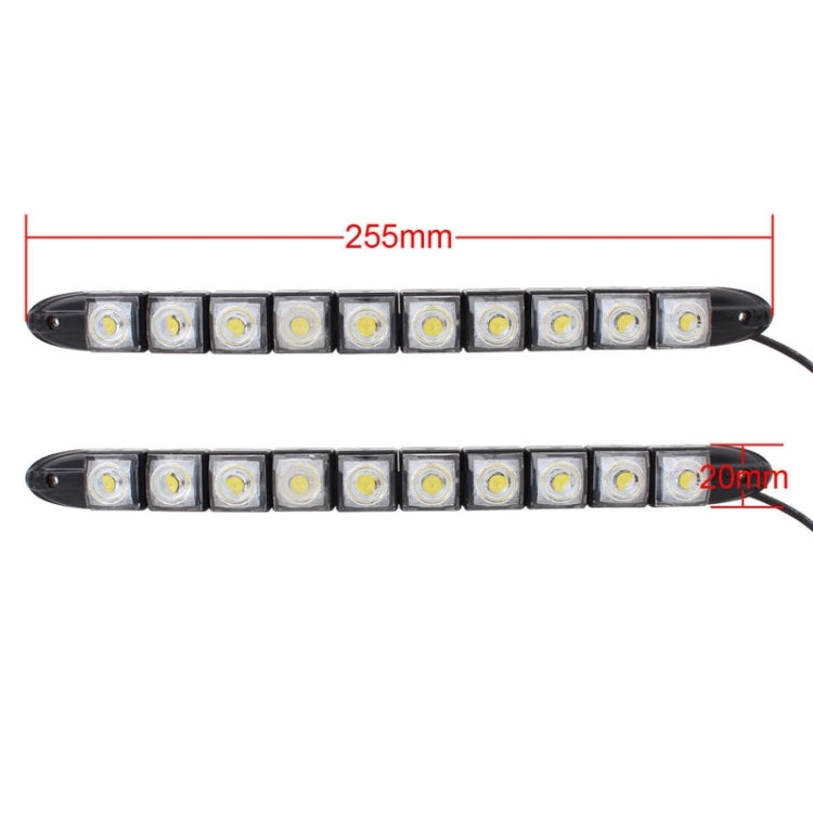 2 PCS  5W 10 LED SMD 5050 Flexible Snake LED Car Daytime Running Lights, DC 12V - In Car by buy2fix | Online Shopping UK | buy2fix