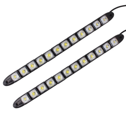 2 PCS  6W 12 LED SMD 5050 Flexible Snake LED Car Daytime Running Lights, DC 12V - In Car by buy2fix | Online Shopping UK | buy2fix