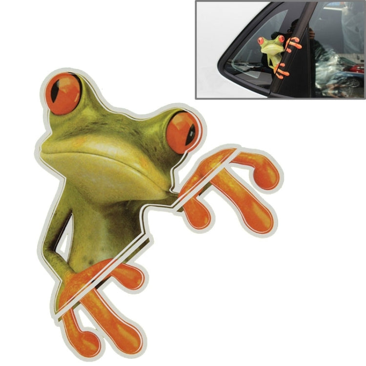 Frog Pattern Car Sticker, Size: 15.5x12.5 cm - Decorative Sticker by buy2fix | Online Shopping UK | buy2fix