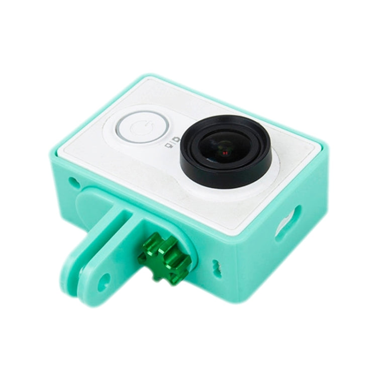 TMC Plastic Frame Mount Housing For Xiaomi Yi Sport Camera(HR319-GN(Green) - DJI & GoPro Accessories by TMC | Online Shopping UK | buy2fix