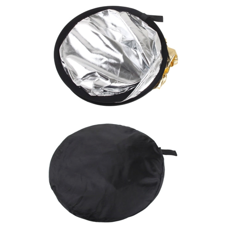 2 in 1 (Gold / Silver) Folding Reflector Board (110cm) - Camera Accessories by buy2fix | Online Shopping UK | buy2fix