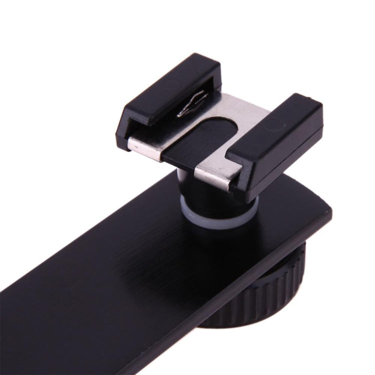 Metal Flash Bracket for DSLR Camera(Black) - Camera Accessories by buy2fix | Online Shopping UK | buy2fix