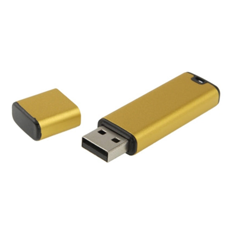 Business Series USB 2.0 Flash Disk, Golden (8GB) - USB Flash Drives by buy2fix | Online Shopping UK | buy2fix