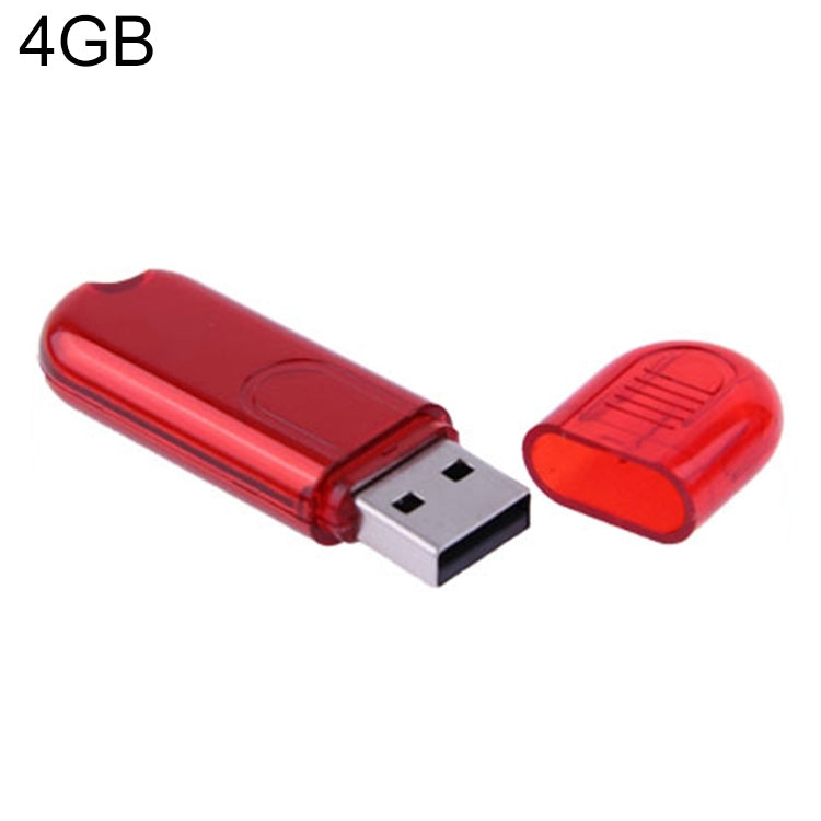 4GB USB Flash Disk(Red) - USB Flash Drives by buy2fix | Online Shopping UK | buy2fix