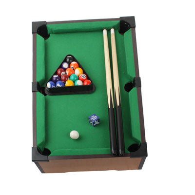 Tabletop Miniature Pool Table Billiards Games(Yellow) - Others by buy2fix | Online Shopping UK | buy2fix