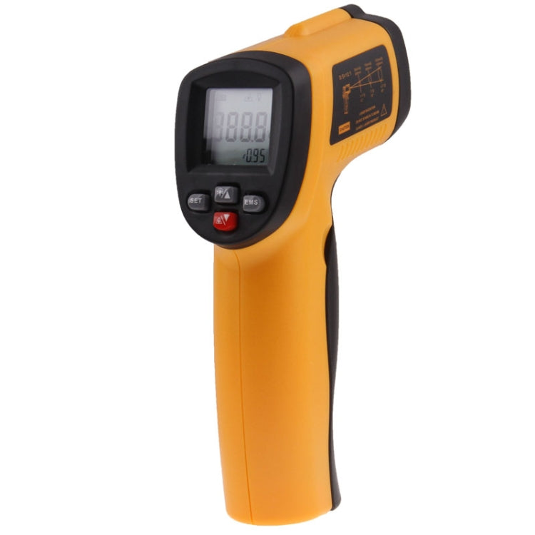 BENETECH GM550E Digital Infrared Thermometer(Yellow) - Digital Thermometer by BENETECH | Online Shopping UK | buy2fix