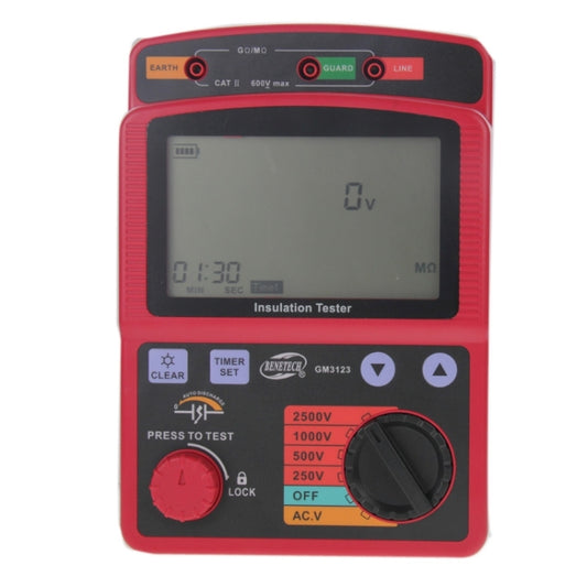 BENETECH GM3123 High Voltage Insulation Tester - Consumer Electronics by BENETECH | Online Shopping UK | buy2fix
