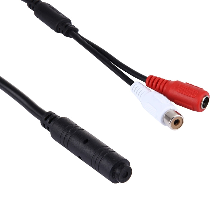 Monitor the Audio Pickup Head with a Line (CS-06A) - Security by buy2fix | Online Shopping UK | buy2fix