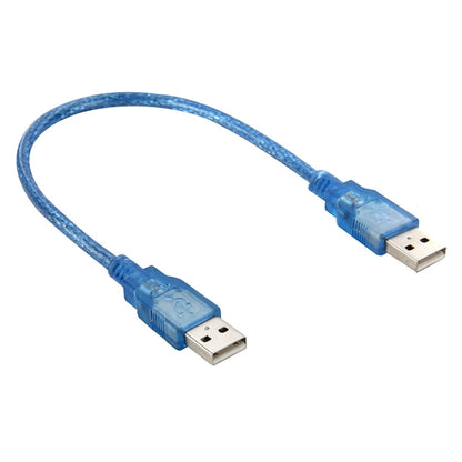 USB 2.0 AM to AM Cable, Length: 30cm(Blue) - USB Cable by buy2fix | Online Shopping UK | buy2fix