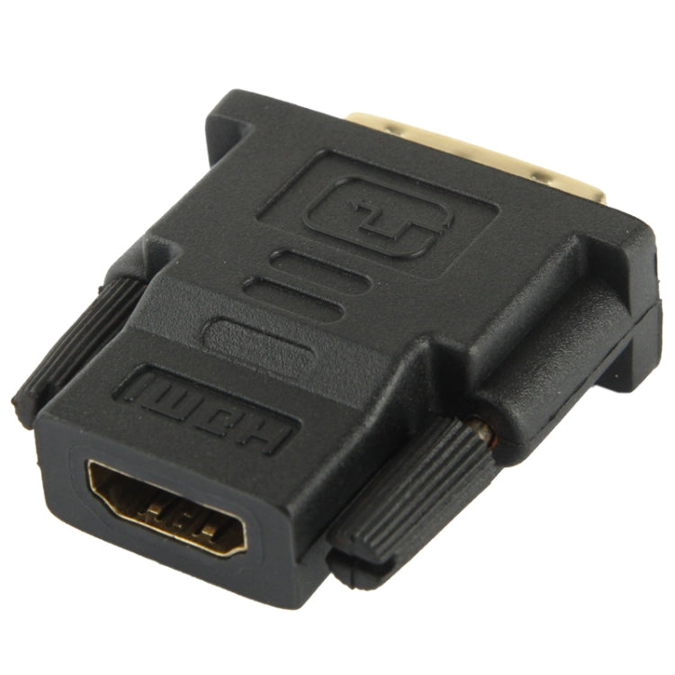 DVI-D 24+1 Pin Male to HDMI 19 Pin Female Adapter for Monitor / HDTV - Computer & Networking by buy2fix | Online Shopping UK | buy2fix