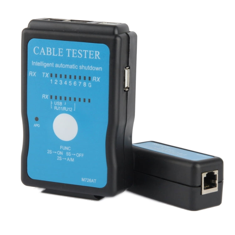 USB Cable, RJ45 and RJ11 Multifunction Network Cable Tester (M726) - Lan Cable and Tools by buy2fix | Online Shopping UK | buy2fix