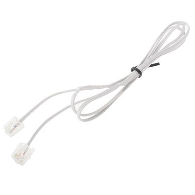 2 Core RJ11 to RJ11 Telephone cable, Length: 1m - Telephone Cable by buy2fix | Online Shopping UK | buy2fix