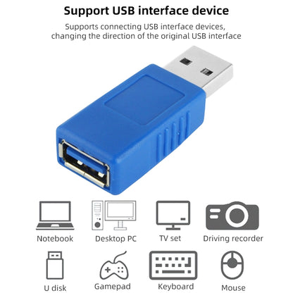 USB 3.0 AM to USB 3.0 AF Cable Adapter (Blue) - USB 3.0 by buy2fix | Online Shopping UK | buy2fix