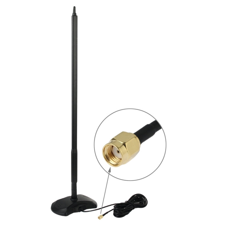 High Quality Indoor 2.4GHz Wifi 16dBi RP-SMA Network Antenna(Black) - SMA/RP-SMA Antenna by buy2fix | Online Shopping UK | buy2fix