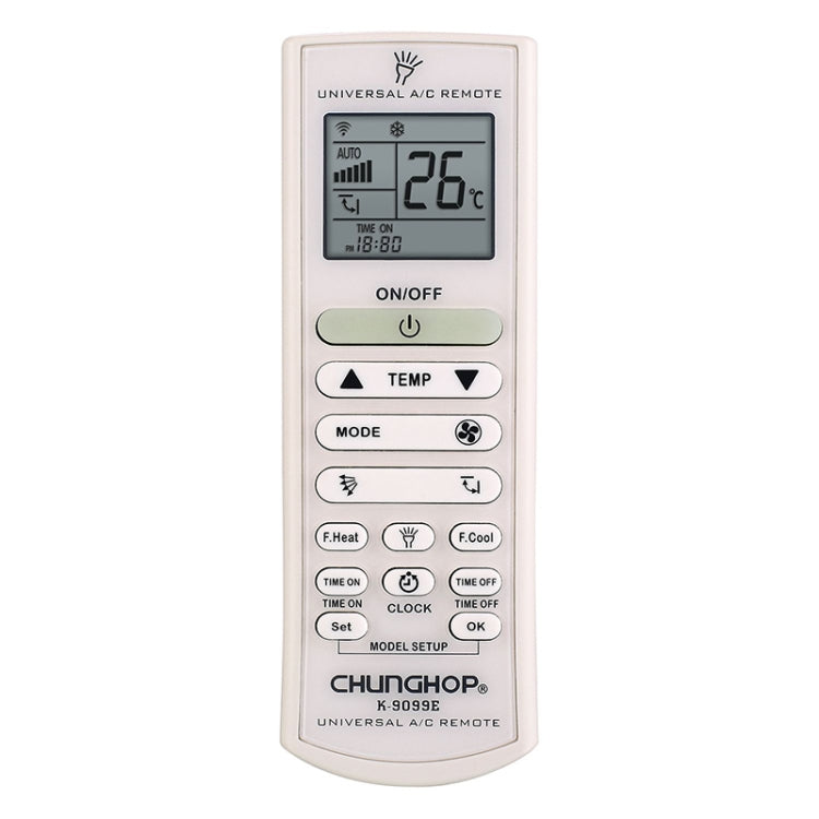 Chunghop Universal A/C Remote Control (K-9099E) - Consumer Electronics by CHUNGHOP | Online Shopping UK | buy2fix