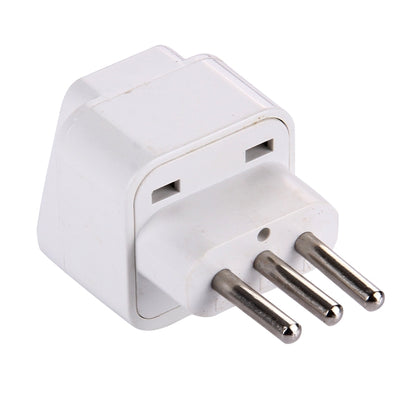 Plug Adapter, Travel Power Adaptor with Italian Plug(White) - Consumer Electronics by buy2fix | Online Shopping UK | buy2fix