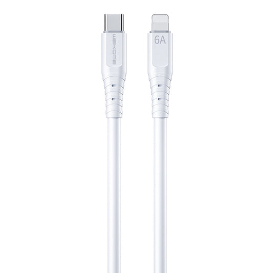 WK WDC-160 8 Pin PD 20W Silicone Fast Charging Cable, Length: 1.5m - Normal Style Cable by WK | Online Shopping UK | buy2fix