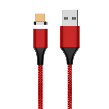 M11 5A USB to Micro USB Nylon Braided Magnetic Data Cable, Cable Length: 2m (Red) - Mobile Accessories by buy2fix | Online Shopping UK | buy2fix