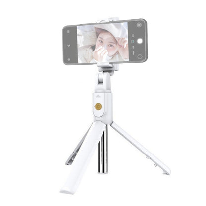 K07 Bluetooth 4.0 Mobile Phone Adjustable Bluetooth Selfie Stick Self-timer Pole Tripod (White) - Consumer Electronics by buy2fix | Online Shopping UK | buy2fix