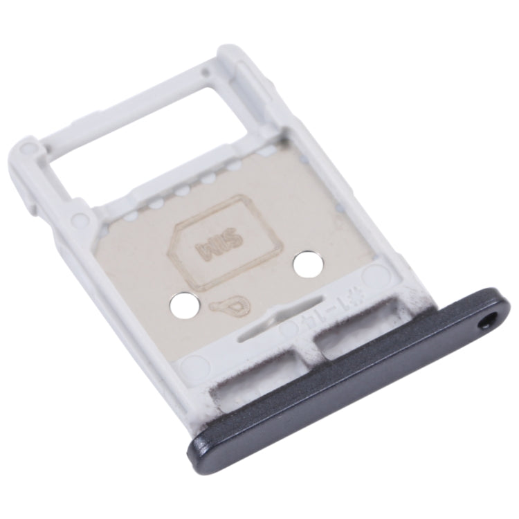 SIM Card Tray + Micro SD Card Tray for Samsung Galaxy Tab S7 FE SM-T736(Black) - Repair & Spare Parts by buy2fix | Online Shopping UK | buy2fix