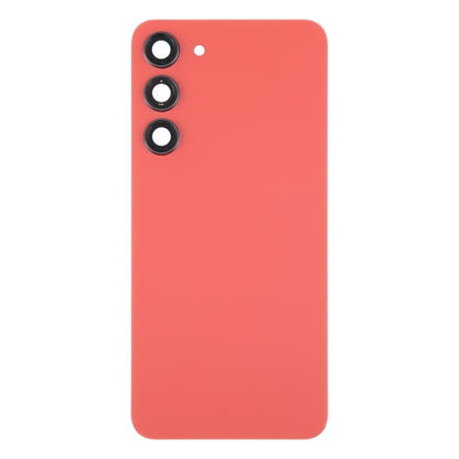 For Samsung Galaxy S23+ SM-S916B OEM Glass Battery Back Cover with Camera Lens Cover(Red) - Repair & Spare Parts by buy2fix | Online Shopping UK | buy2fix