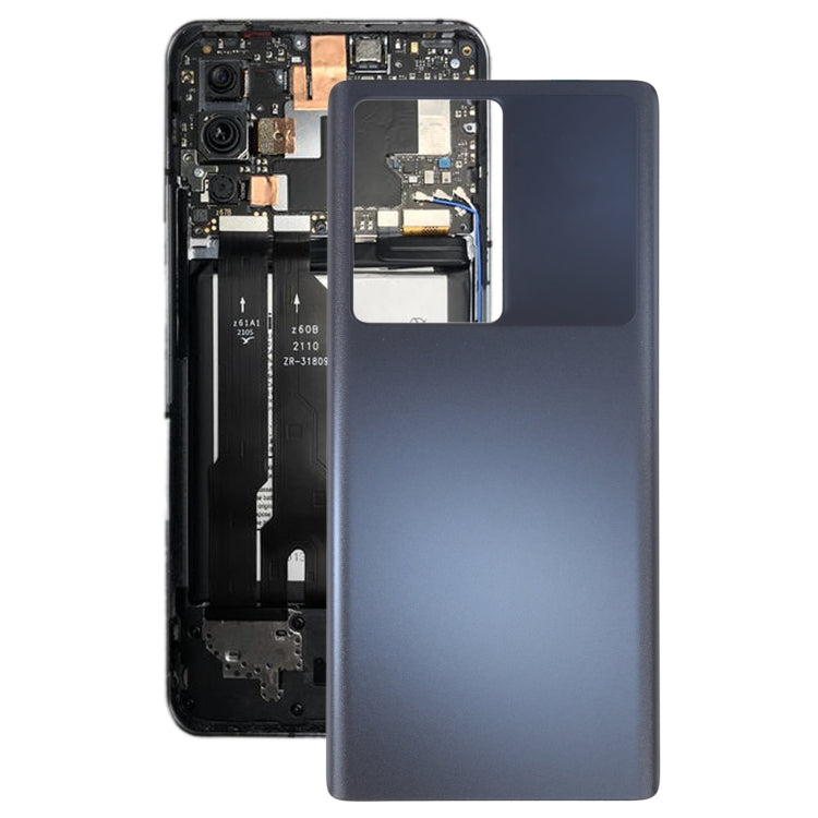 Battery Back Cover for ZTE Nubia Z40 Pro NX701J(Black) - Repair & Spare Parts by buy2fix | Online Shopping UK | buy2fix