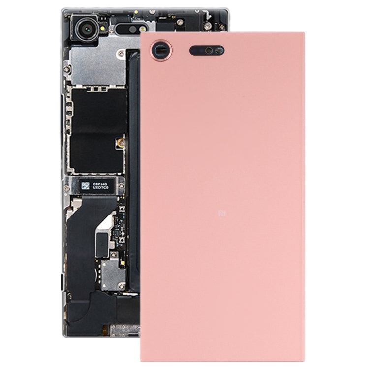 Original Battery Back Cover with Camera Lens for Sony Xperia XZ Premium(Pink) - Back Cover by buy2fix | Online Shopping UK | buy2fix