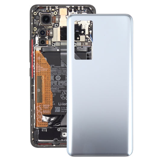 For Xiaomi Redmi K50 Ultra / 12T / 12T Pro Original Battery Back Cover(Silver) - Back Cover by buy2fix | Online Shopping UK | buy2fix