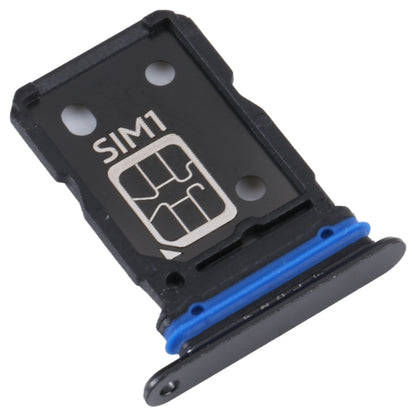 For vivo X80 SIM Card Tray + SIM Card Tray (Black) - Card Socket by buy2fix | Online Shopping UK | buy2fix