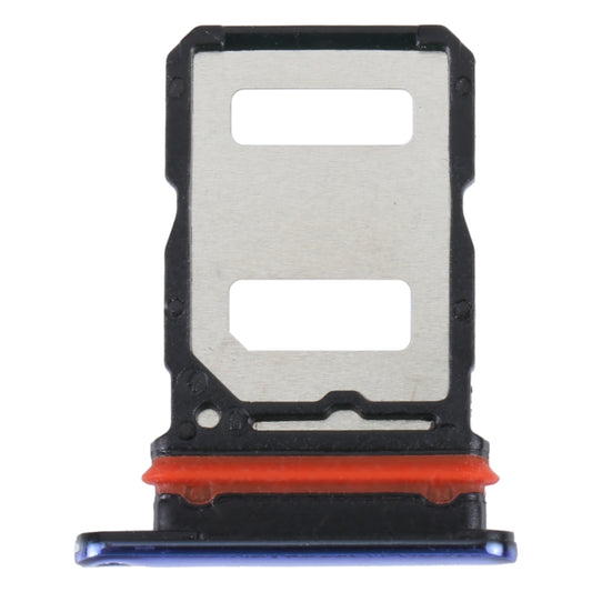 For vivo S7 / V20 Pro SIM Card Tray + SIM Card Tray (Blue) - Card Socket by buy2fix | Online Shopping UK | buy2fix