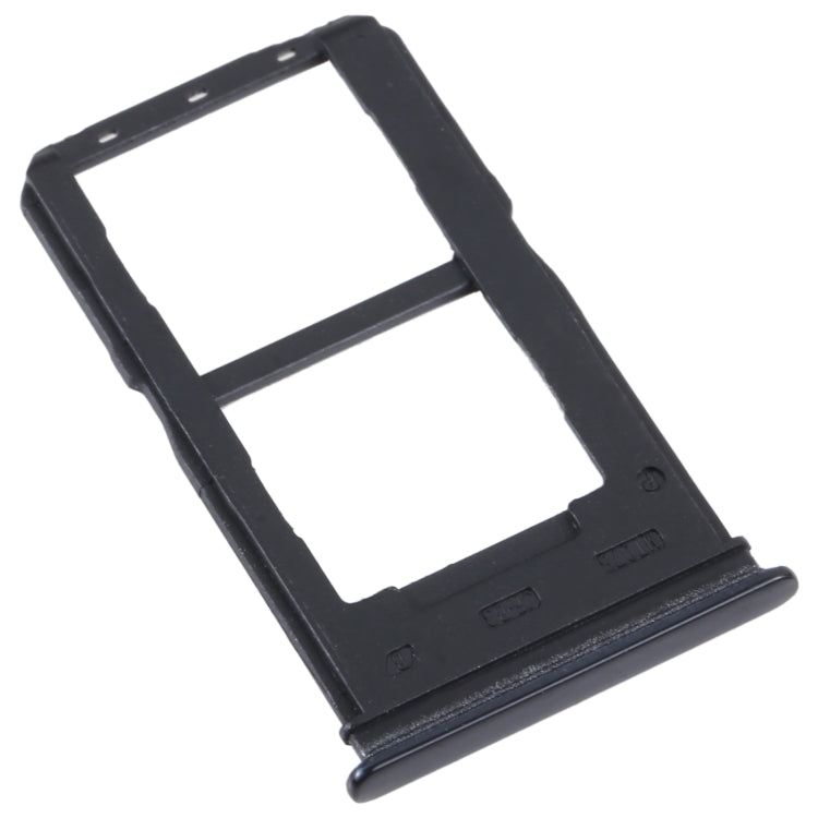 For vivo Y55S 5G SIM Card Tray + SIM Card Tray (Black) - Card Socket by buy2fix | Online Shopping UK | buy2fix