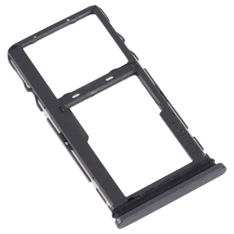 For TCL 30 XE 5G T767W Original SIM Card Tray + Micro SD Card Tray (Black) - Repair & Spare Parts by buy2fix | Online Shopping UK | buy2fix