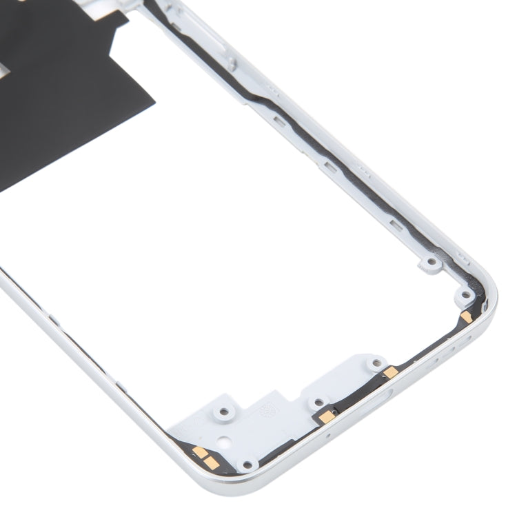 For Xiaomi Redmi Note 12 Middle Frame Bezel Plate (White) - Repair & Spare Parts by buy2fix | Online Shopping UK | buy2fix