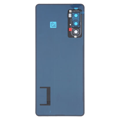 For Sony Xperia 10 IV Original Battery Back Cover(Blue) - Repair & Spare Parts by buy2fix | Online Shopping UK | buy2fix